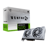 MSI GeForce RTX 5070 12G VENTUS 2X WHITE | Tarjeta Gráfica