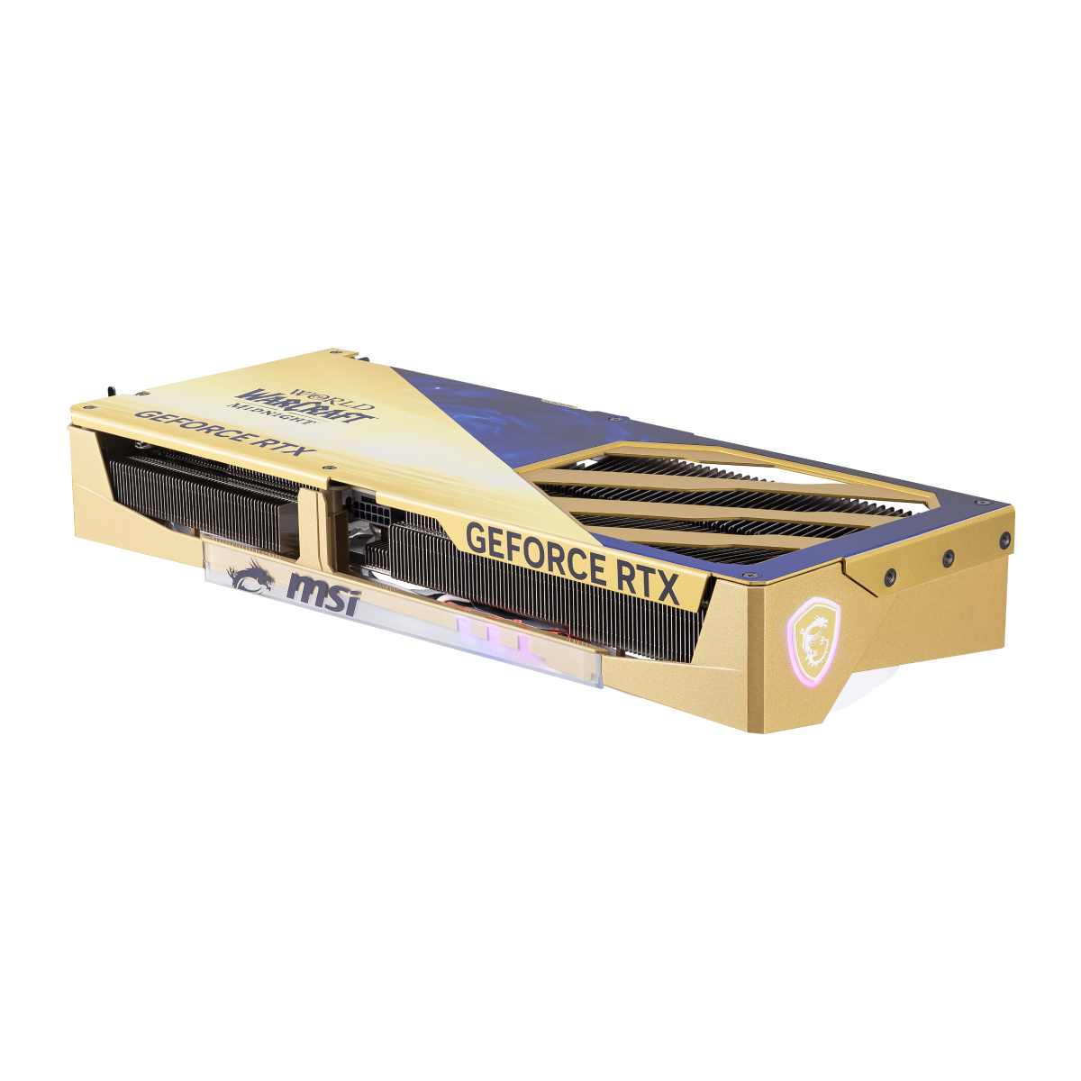 MSI GeForce RTX 5070 12G World of Warcraft MIDNIGHT LIGHT EDITION OC | Tarjeta Gráfica