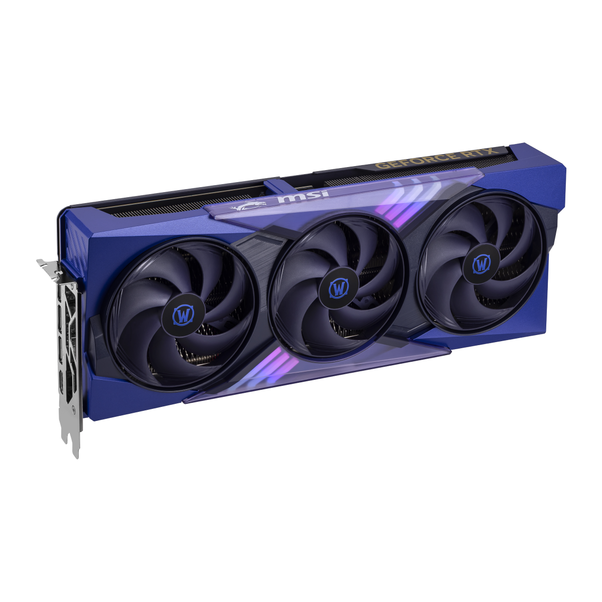 MSI GeForce RTX 5070 12G World of Warcraft MIDNIGHT VOID EDITION OC | Tarjeta Gráfica
