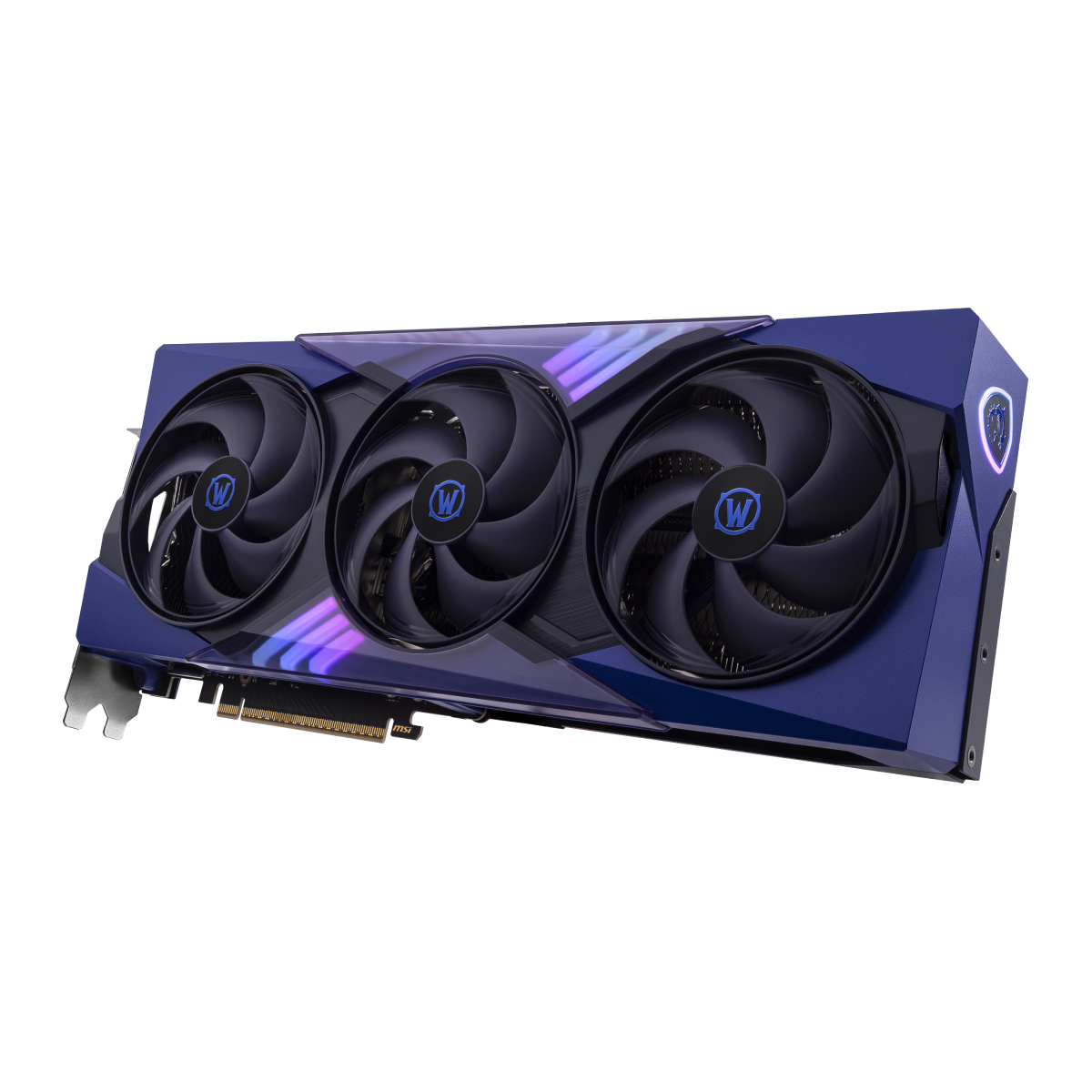 MSI GeForce RTX 5070 12G World of Warcraft MIDNIGHT VOID EDITION OC | Tarjeta Gráfica