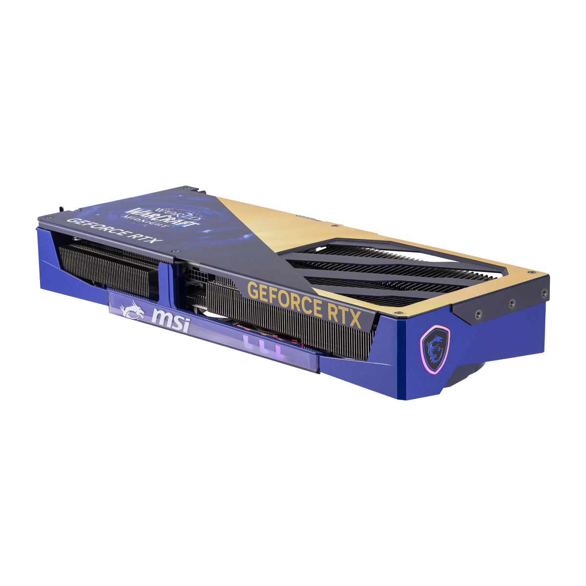 MSI GeForce RTX 5070 12G World of Warcraft MIDNIGHT VOID EDITION OC | Tarjeta Gráfica