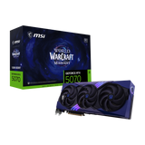 MSI GeForce RTX 5070 12G World of Warcraft MIDNIGHT VOID EDITION OC | Tarjeta Gráfica