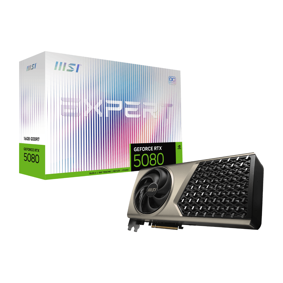 MSI GeForce RTX 5080 16G EXPERT OC | Tarjeta Gráfica