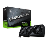MSI GeForce RTX 5080 16G SHADOW 3X OC | Tarjeta Gráfica