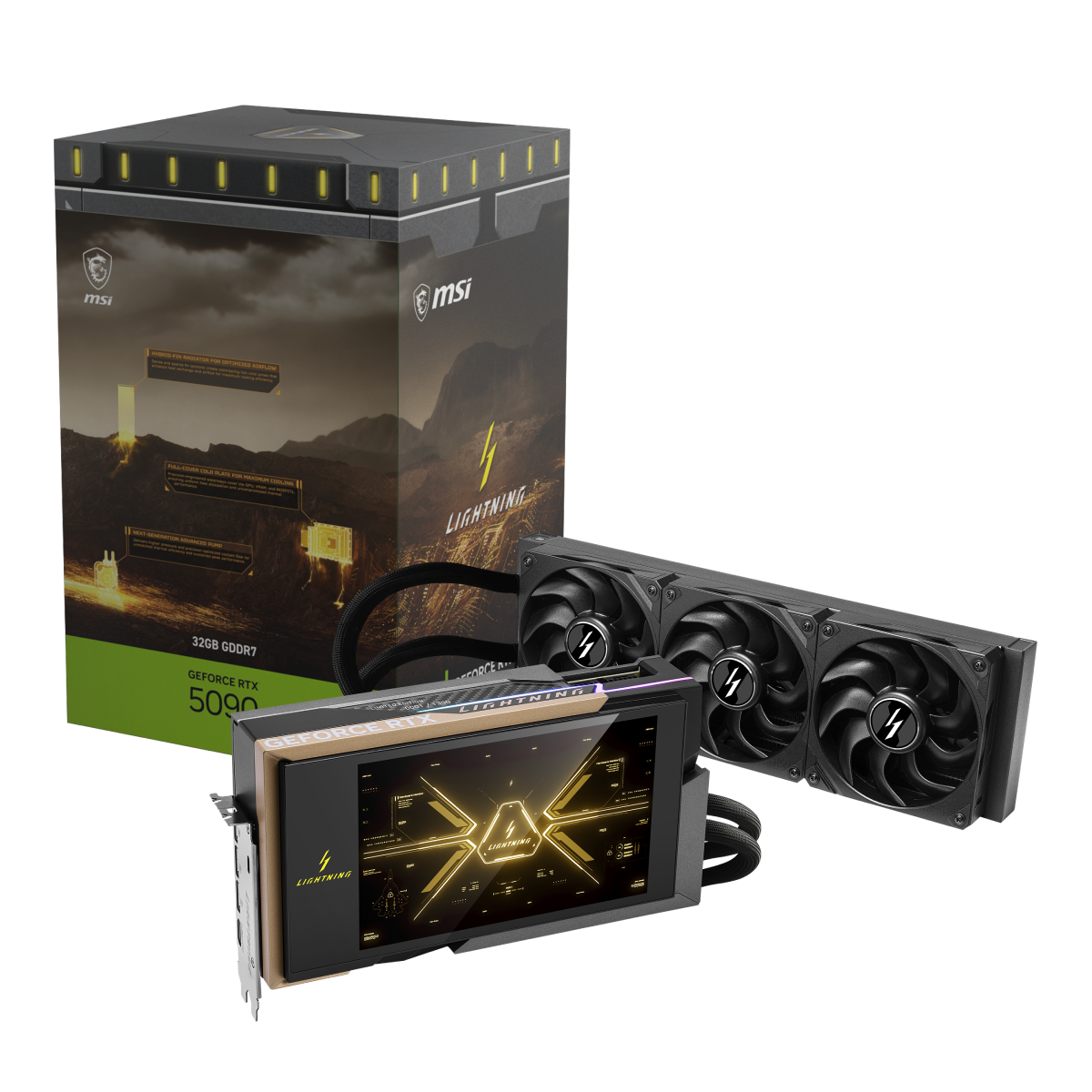 MSI GeForce RTX 5090 32G LIGHTNING Z | Tarjeta Gráfica