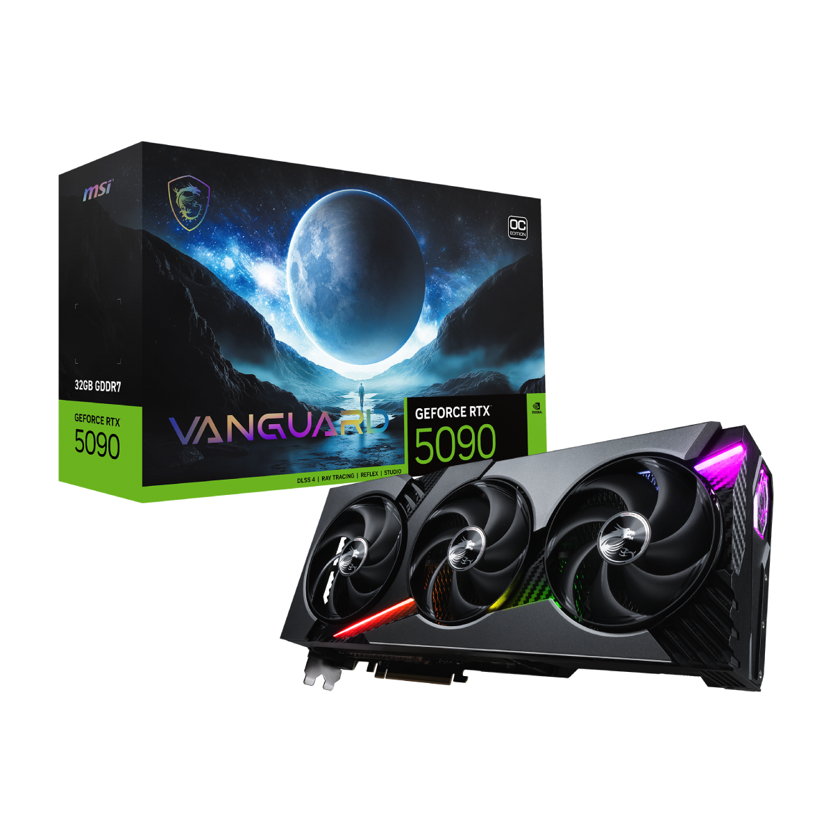 MSI GeForce RTX 5090 32G VANGUARD OC | Tarjeta Gráfica