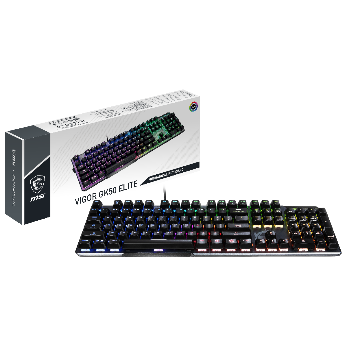 MSI Vigor GK50 Elite Box White | Teclado Gaming