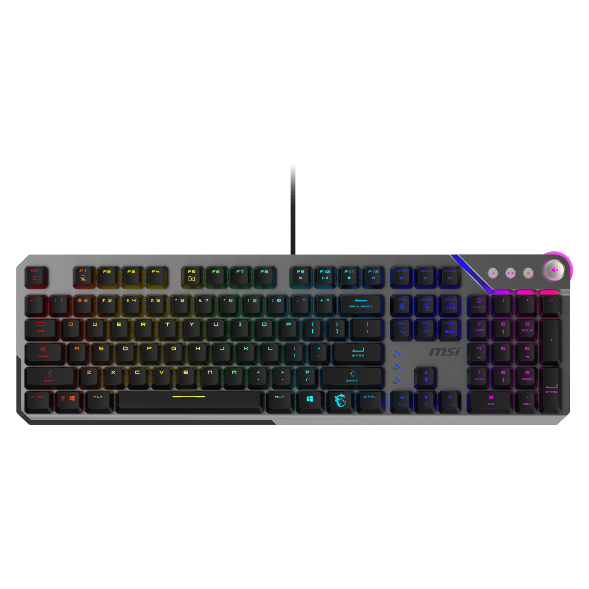 MSI STRIKE 600 SILENT Español | Teclado Gaming