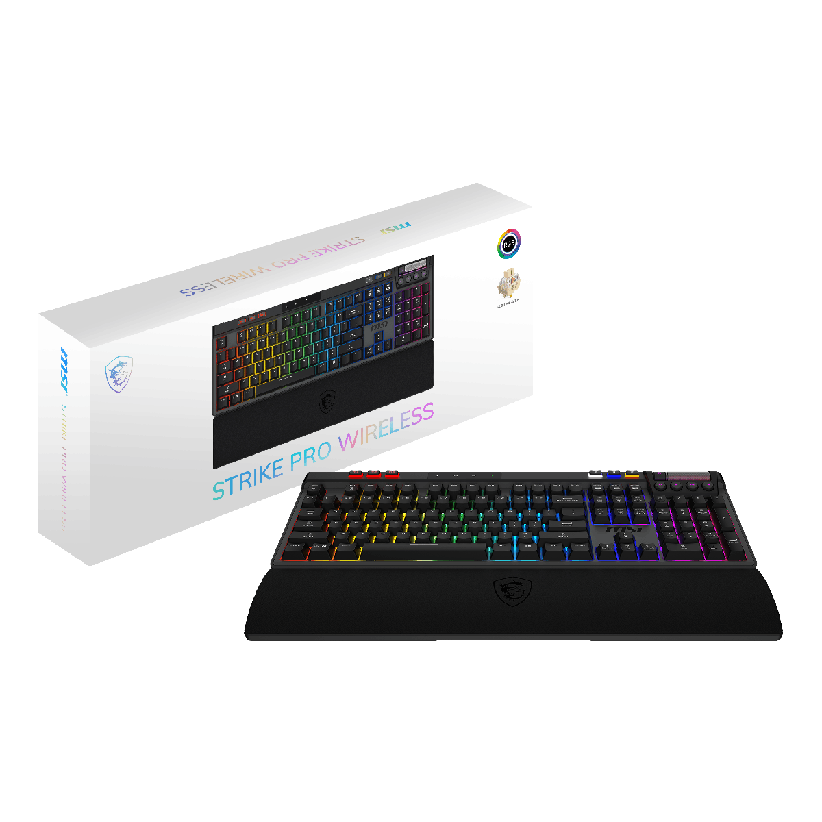 MSI Strike PRO Wireless Silent | Teclado Gaming