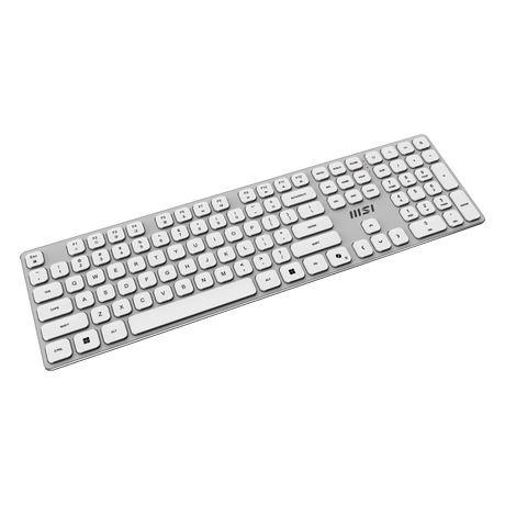 MSI Forge K210 Wireless Combo White | Teclado + Ratón