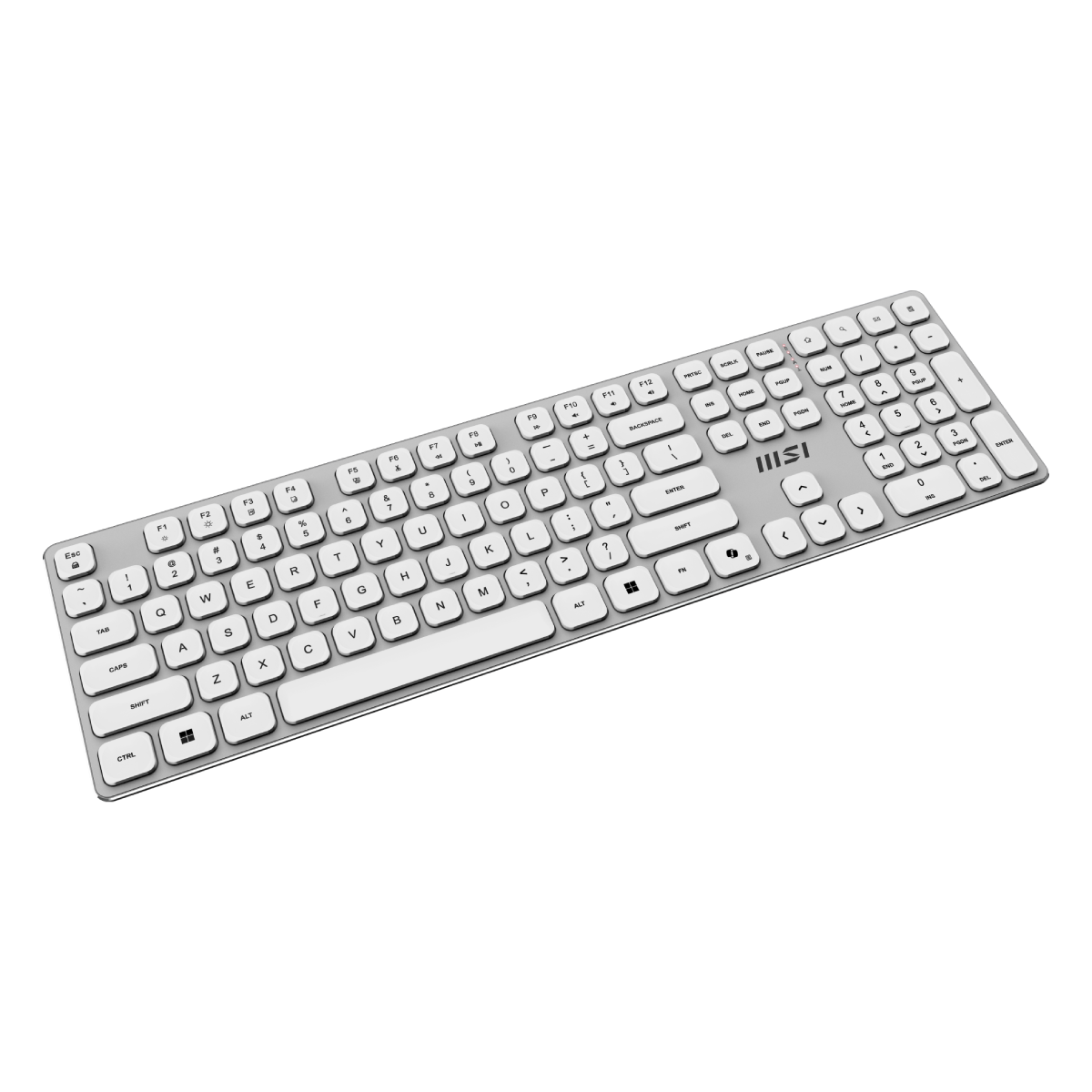MSI Forge K210 Wireless Combo White | Teclado + Ratón