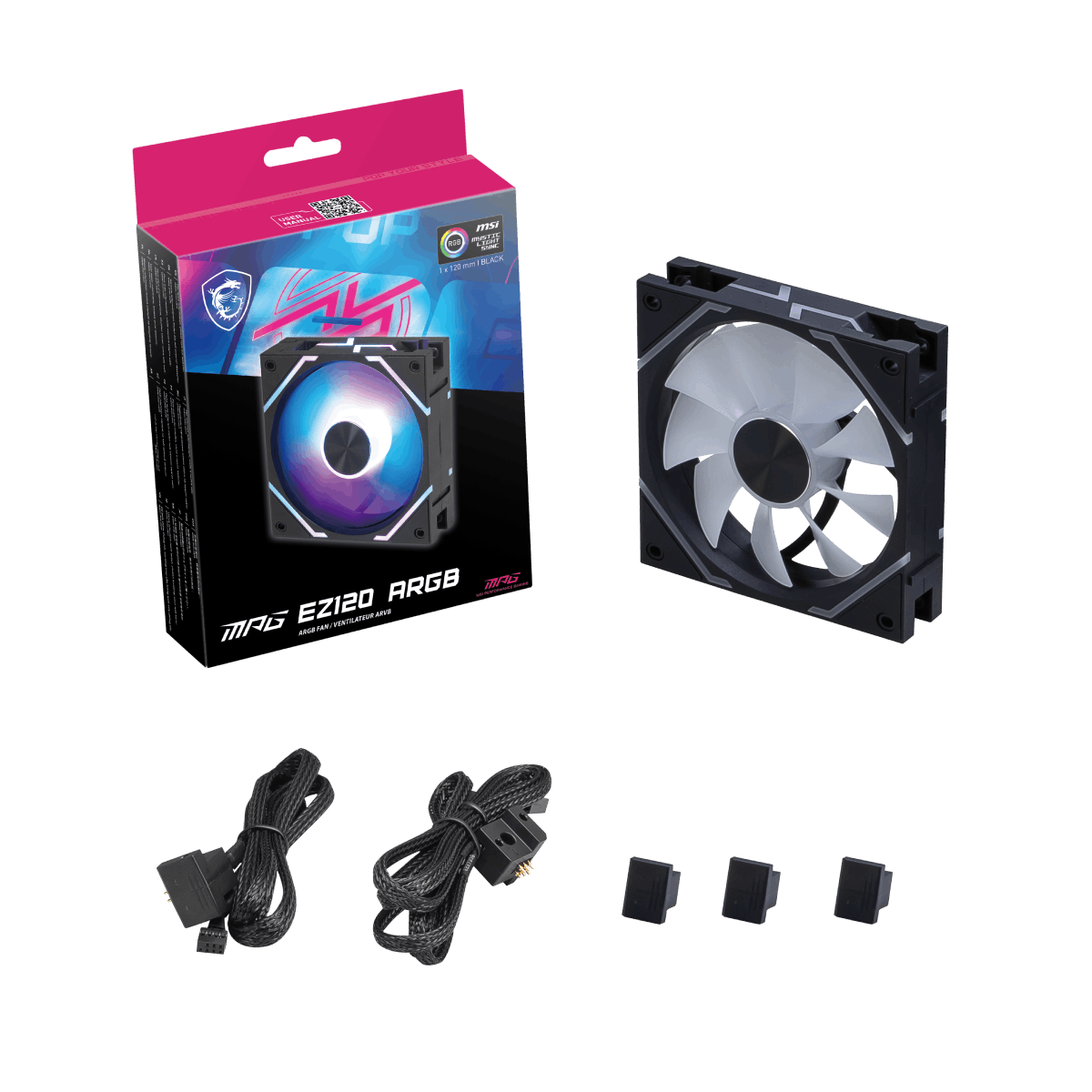 MSI MPG EZ120 ARGB-1B | Ventilador para PC