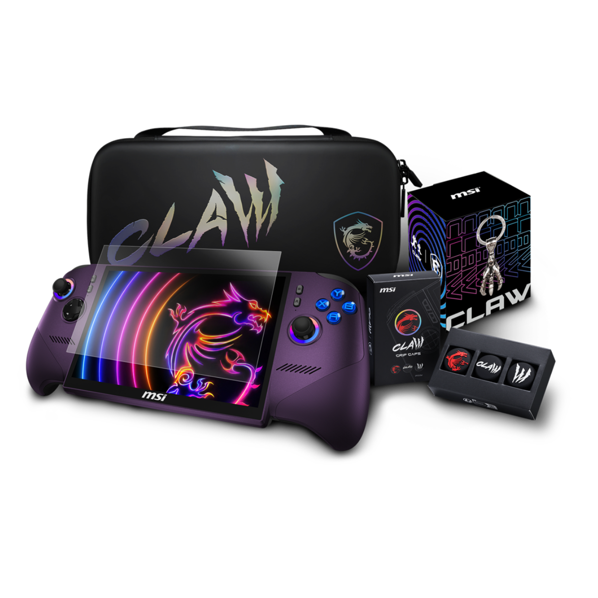 MSI Claw 8 EX AI+ CG3EM Launch Pack-028ES | Videoconsola Portátil